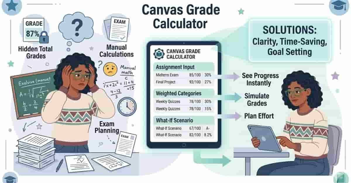 Canvas Math Grade What is a Canvas Grade Calculator? (Complete Student Guide)