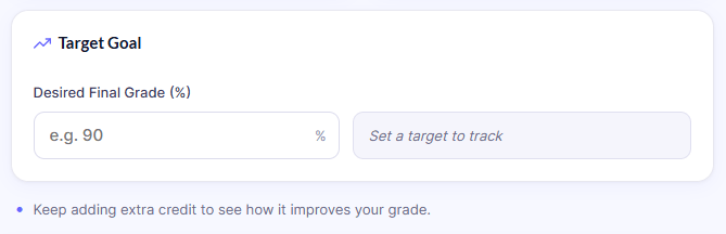 Step 8 testing different what-if scenarios in Canvas LMS grade calculator to simulate extra credit impact.