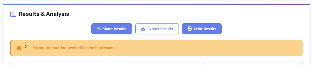 Grade analysis and export options in Canvas Grade Calculator