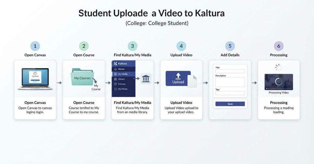 How to submit a Kaltura video to a Canvas assignment