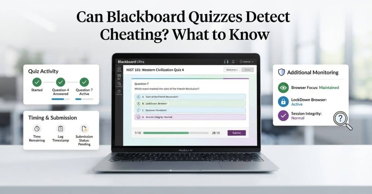Can Blackboard Quizzes Detect Cheating? What to Know