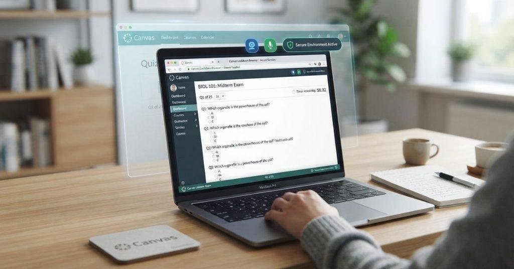 Does Canvas have a lockdown browser for quizzes and exams