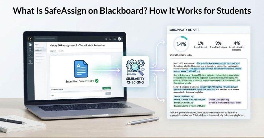 What Is SafeAssign on Blackboard assignment similarity report