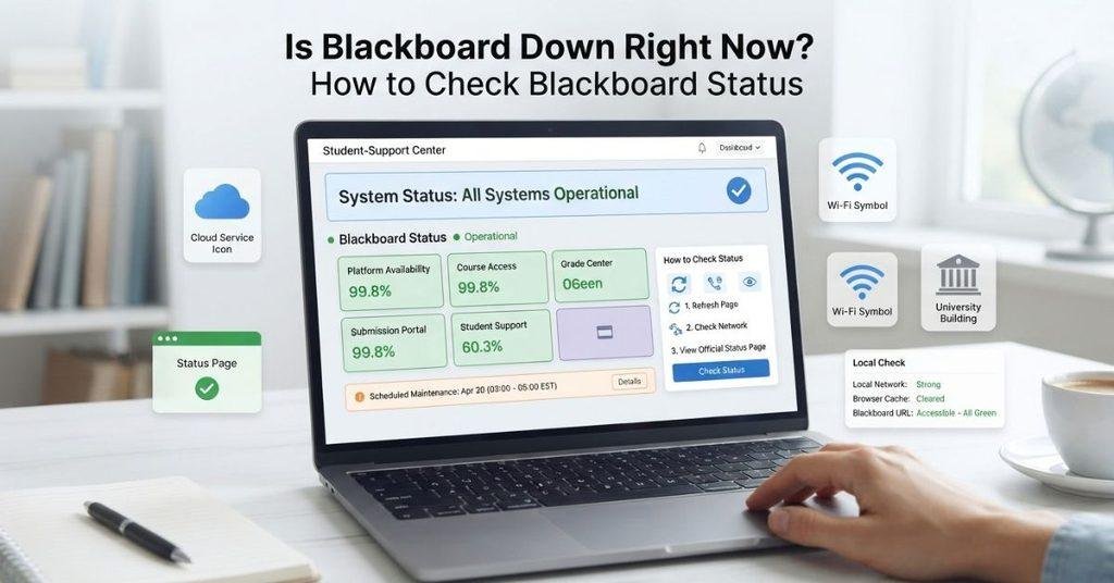 Is Blackboard down right now status check and Blackboard outage guide